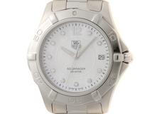 TAG HEUER　タグホイヤー　アクアレーサー　WAF1115.BA0810　10Pダイヤモンド　男性用クオーツ時計【473】