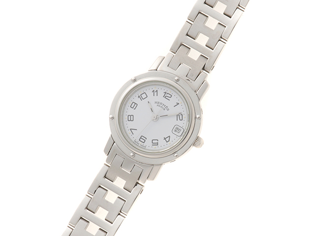 HERMES エルメス クリッパー CL4.210 クォーツ レディース 【471