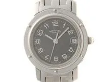 ◆エルメス◆クリッパー◆レディース◆約１２ｍｍ幅◆CL4.210◆ エルメス(HERMES)エルメス クリッパー 腕時計 時計 レディース
