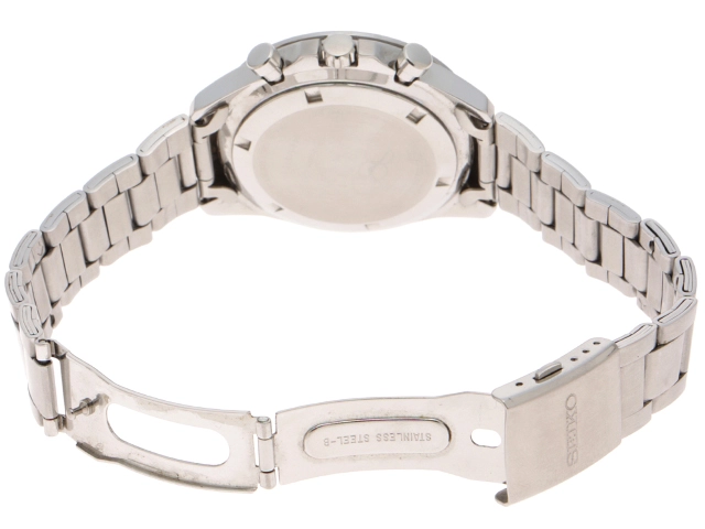 SEIKO　セイコー　N700S かもめ デビュー記念 ウォッチ　 8T63-01M0　ホワイト/レッド文字盤　SS　クオーツ　メンズ時計　西九州新幹線　2148103920783【207】