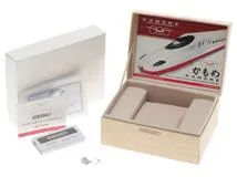 SEIKO　セイコー　N700S かもめ デビュー記念 ウォッチ　 8T63-01M0　ホワイト/レッド文字盤　SS　クオーツ　メンズ時計　西九州新幹線　2148103920783【207】