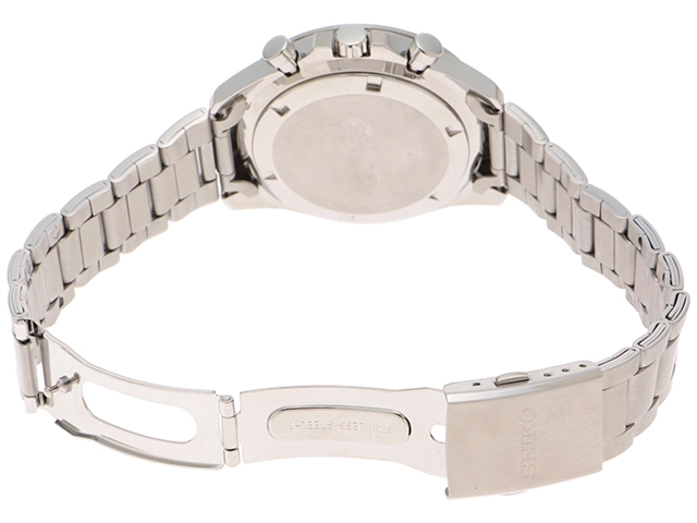 SEIKO　セイコー　ハローキティ　新幹線ウォッチ　8T63-01R0　ピンク/ブラック　ステンレススチール　クオーツ　メンズ時計　2148103920790【207】