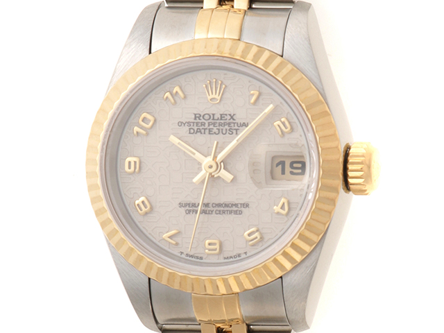 ロレックス　オリジナル　レディース　17mm Ladies Rolex Cocktail Stainless Steel 17mm Silver Mechanical