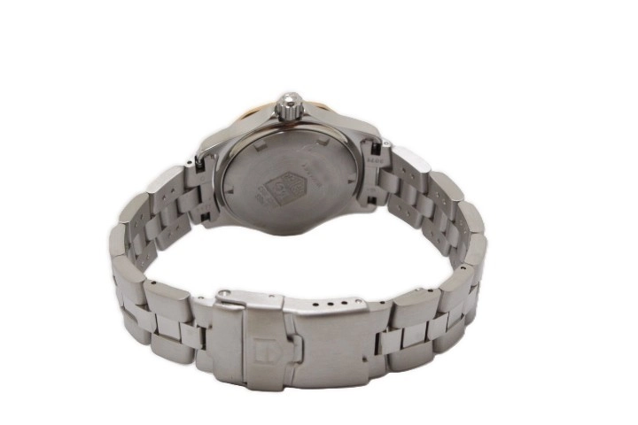 TAG HEUER タグホイヤー エクスクルーシブデイト WN1351 SS ステンレススチール (ピンクゴールドメッキ) グレー文字盤 クォーツ 【460】2148103921049