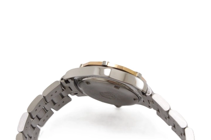 TAG HEUER タグホイヤー エクスクルーシブデイト WN1351 SS ステンレススチール (ピンクゴールドメッキ) グレー文字盤 クォーツ 【460】2148103921049