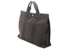 HERMES エルメス エールライントートMM トートバッグ グレー