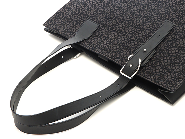 LOEWE ロエベ トートバッグ バックルホリゾンタルトート ブラック