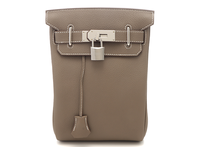 HERMES エルメス ショルダーバッグ ケリーアッカドPM エトゥープ