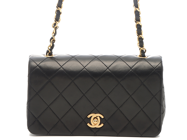 CHANEL シャネル ミニマトラッセ20 ターンロックフルフラップ