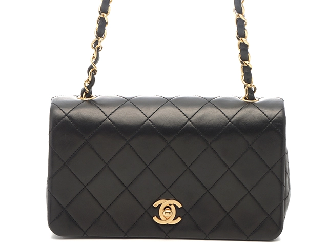 CHANEL シャネル ミニマトラッセ20 ターンロックフルフラップ