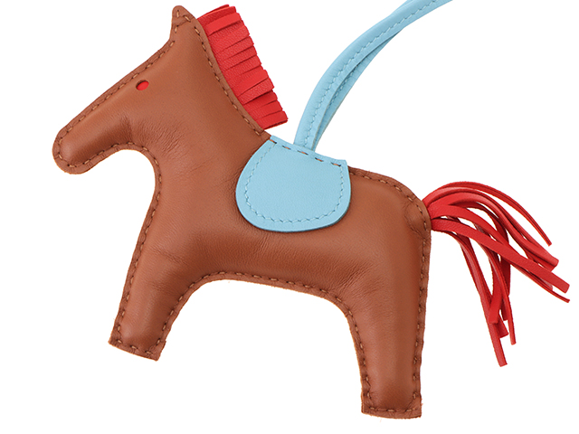 ❤未使用品❤ロデオMM ローズパープルｘカーネリアンｘセレステ エルメス C刻印 ロデオ エルメス エルメス バッグチャーム｜WATCHNIAN公式通販