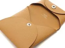 HERMES　エルメス　バスティア　セサミ　レザー　コインケース　2148103922923　【205】