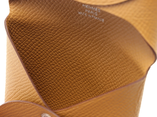 HERMES　エルメス　バスティア　セサミ　レザー　コインケース　2148103922923　【205】
