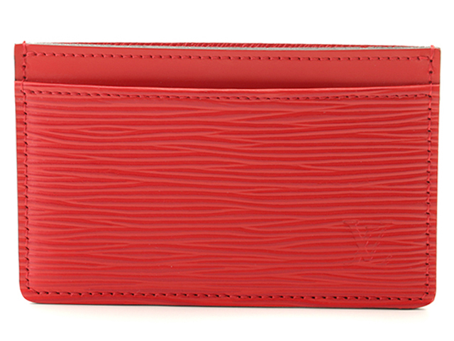 ルイヴィトン エピ ポルトカルト サーンプル 名刺入れ カードケース A28 LOUIS VUITTON ルイ・ヴィトン ポルトカルト・サーンプル エピ