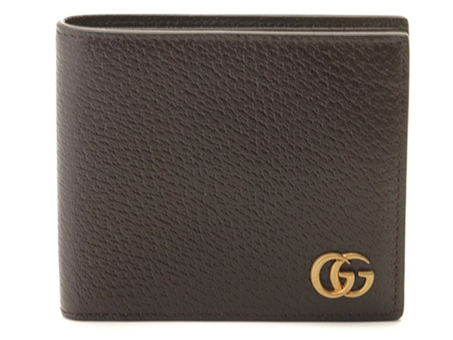 Gucci GGパターン 二つ折り財布 ブラウン GUCCI GGパターン 二つ折り財布 ブラウン - メルカリ