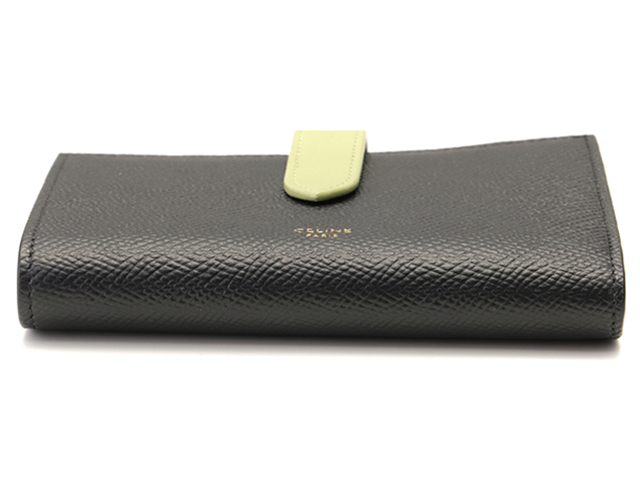 CELINE セリーヌ ミディアムストラップウォレット ネイビー/ライト  