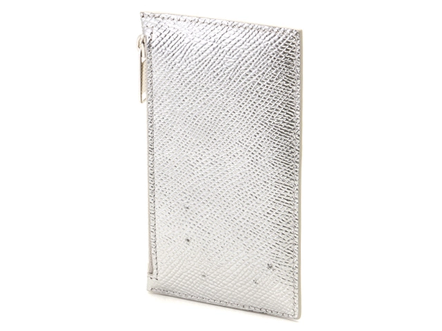 CELINE セリーヌ　フラグメントケース シルバー　カーフ　10B68.3BFQ　2148103923166　【437】