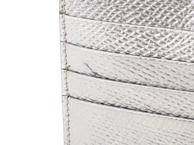 CELINE セリーヌ　フラグメントケース シルバー　カーフ　10B68.3BFQ　2148103923166　【437】