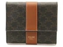 ✨希少✨CELINE セリーヌ スモール トリフォールド トリオンフ ウォレット CELINE スモール トリフォールドウォレット トリオンフ