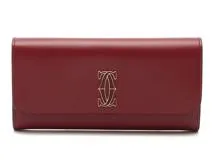 美品 カルティエ 長財布 カルティエレッド 本物 Cartier - 美品 カルティエ 長財布 カルティエレッド 本物の通販