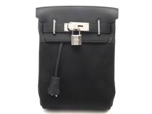 HERMES エルメス ショルダーバッグ ハックアッカドPM ブラック/グラファイト/シルバー金具 ヴォースイフト/キャンバス K刻印(2025年頃)【472】YY