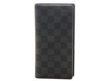 LOUIS VUITTON ルイ・ヴィトン 長財布 ポルトフォイユ・ブラザ ダミエ・グラフィット N62665 2148103924507 【200】