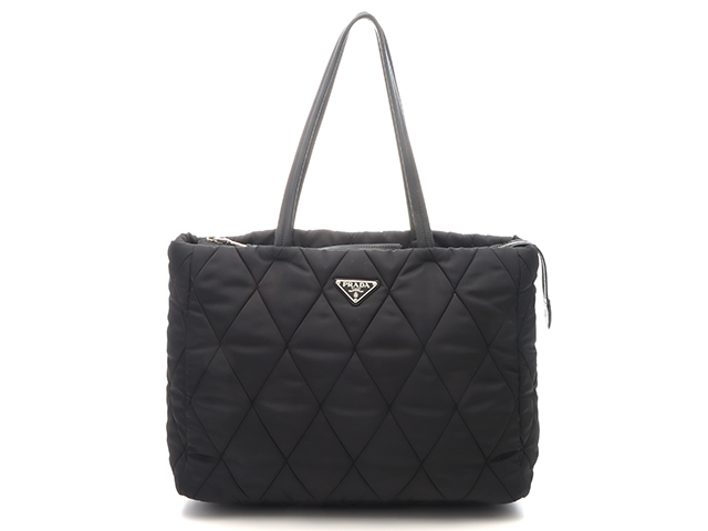 PRADA 黒ナイロントート PRADA(プラダ) / トートバッグ/ナイロン/BLK | 中古品の販売・通販なら