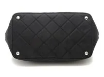 PRADA プラダ 2wayトートバッグ ブラック ナイロン/レザー