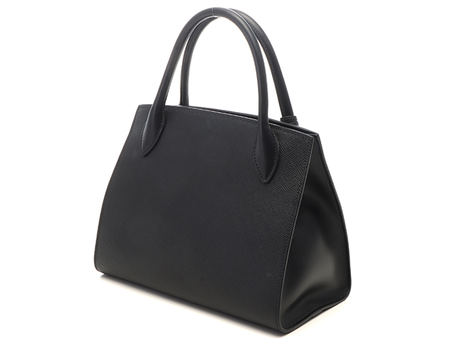 PRADA プラダ 2wayバッグ ブラック サフィアーノ 1BA156【472