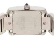 Cartier カルティエ 腕時計 タンクフランセーズSM W51008Q3 ステンレス ホワイト文字盤 クオーツ【472】SJ