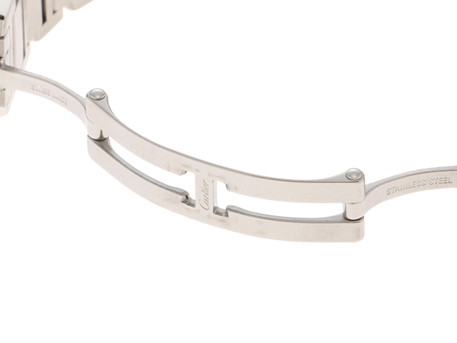 Cartier カルティエ 腕時計 タンクフランセーズSM W51008Q3 ステンレス ホワイト文字盤 クオーツ【472】SJ