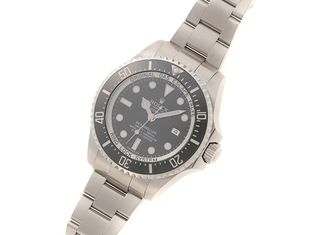 V番2011　ROLEX　ロレックス　ディープシー　シードゥエラー　116660　ステンレススチール　ブラック文字盤　自動巻き　メンズ　腕時計　C
