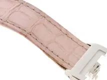 Cartier カルティエ 腕時計 2015年並行品 サントス100 MM W20126X8 ホワイト文字盤 ステンレス/アリゲーター 自動巻き【472】SJ