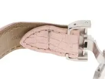 Cartier カルティエ 腕時計 2015年並行品 サントス100 MM W20126X8 ホワイト文字盤 ステンレス/アリゲーター 自動巻き【472】SJ