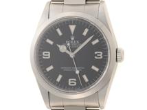 T番並行品 ROLEX ロレックス 腕時計 エクスプローラーI 14270 ステンレス トリチウムブラック文字盤 自動巻き 【472】SJ