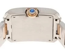Cartier　カルティエ　タンク　アングレーズ MM　W5310043　ステンレススチール/ピンクゴールド　シルバー文字盤　クォーツ　男女兼用　腕時計　C