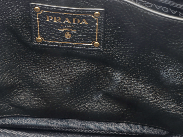即購入可　PRADA 黒 1BG865 トート　ショルダーバッグ　2way 2fe9ec64094ebf3ebc35bcd14d2e16