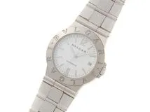 BVLGARI Diagono Stainless Steel/SS White Dial Automatic LCV35S  