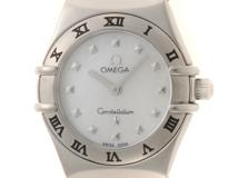 OMEGA　オメガ　コンステレーション マイチョイス　1561.71　ステンレススチール　ホワイトシェル文字盤　クォーツ  レディース腕時計 W【200】