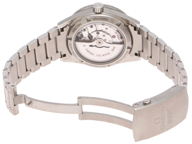 OMEGA オメガ 腕時計 2015年正規品 シーマスター 300m スペクター 7007本限定モデ﻿ル 233.32.41.21.01.001 ブラック文字盤 スティール 自動巻き【472】SJ