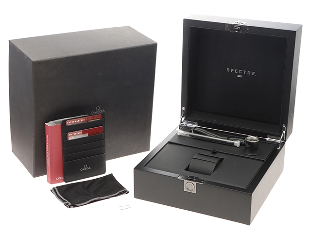 OMEGA オメガ 腕時計 2015年正規品 シーマスター 300m スペクター 7007本限定モデ﻿ル 233.32.41.21.01.001 ブラック文字盤 スティール 自動巻き【472】SJ