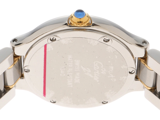 Cartier　カルティエ　マスト21SM　W10073R6　ステンレススチール　グレー文字盤　クォーツ　レディース　腕時計　K