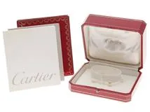 Cartier　カルティエ　マスト21SM　W10073R6　ステンレススチール　グレー文字盤　クォーツ　レディース　腕時計　K