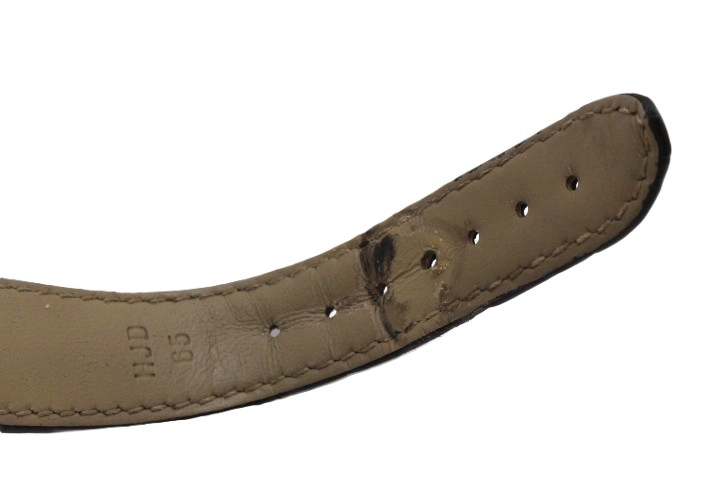 OMEGA オメガ スピードマスター マーク40 3513.53 SS ステンレススチール クロコダイルレザーベルト ブラック文字盤  オートマチック 【460】2148103926860