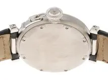 Cartier カルティエ 腕時計 パシャC W3106099 SS/アリゲーターベルト ブラック文字盤 自動巻き【472】TS