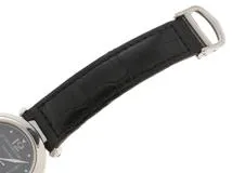 Cartier カルティエ 腕時計 パシャC W3106099 SS/アリゲーターベルト ブラック文字盤 自動巻き【472】TS