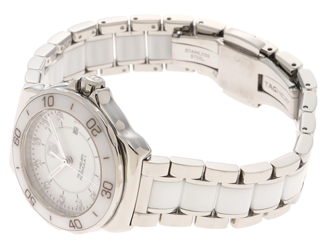TAG HEUER タグホイヤー レディース クォーツ フォーミュラ1 WAH1315.BA0868 ホワイト12PD文字盤 CE/SS【472】HK