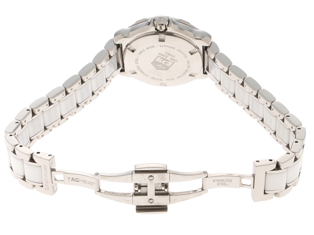 TAG HEUER タグホイヤー レディース クォーツ フォーミュラ1 WAH1315.BA0868 ホワイト12PD文字盤 CE/SS【472】HK