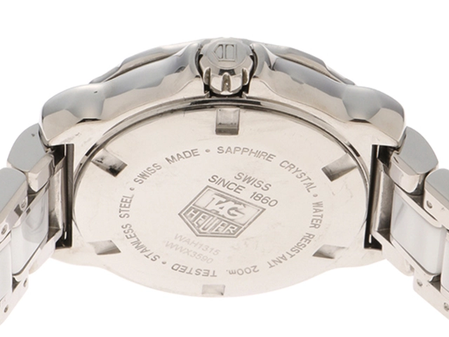 TAG HEUER タグホイヤー レディース クォーツ フォーミュラ1 WAH1315.BA0868 ホワイト12PD文字盤 CE/SS【472】HK
