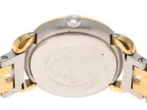 HERMES エルメス 腕時計 プルマン コンビ GP/SS ホワイト文字盤【472】TS